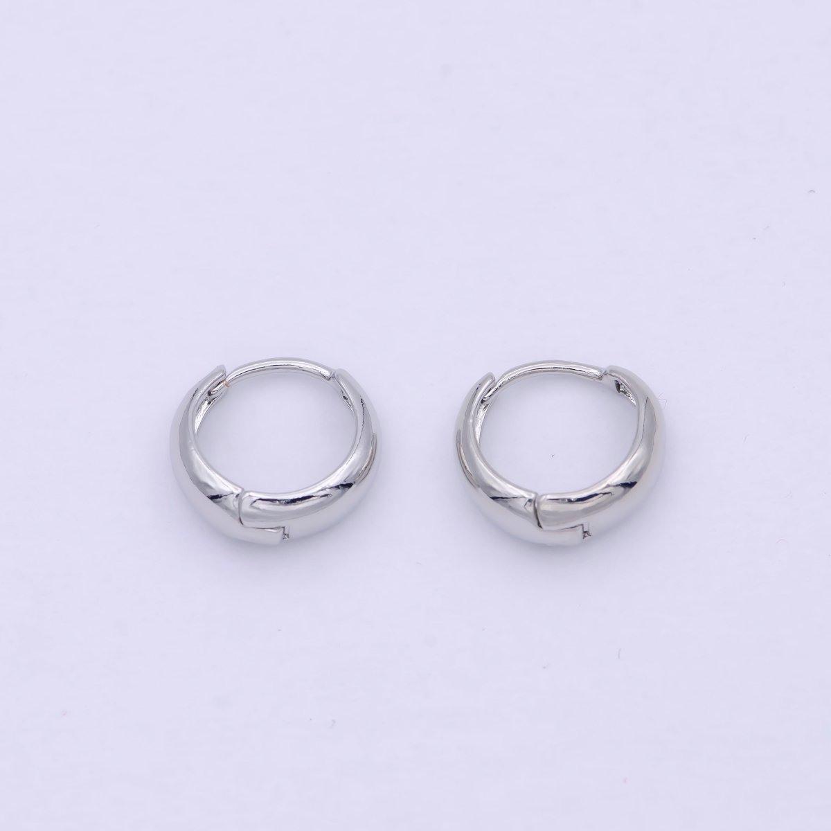 24K Gold Filled Huggie Hoop Earrings – Minimalist Everyday Jewelry