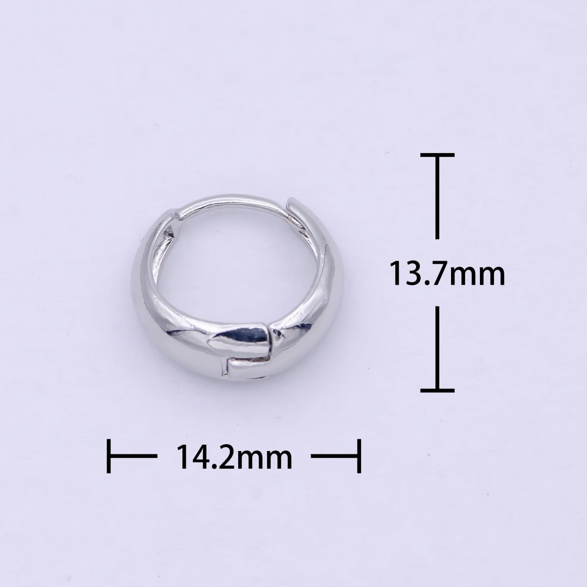 24K Gold Filled Huggie Hoop Earrings – Minimalist Everyday Jewelry