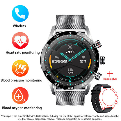 bluetooth smartwatch men blood pressure &amp; heart rate