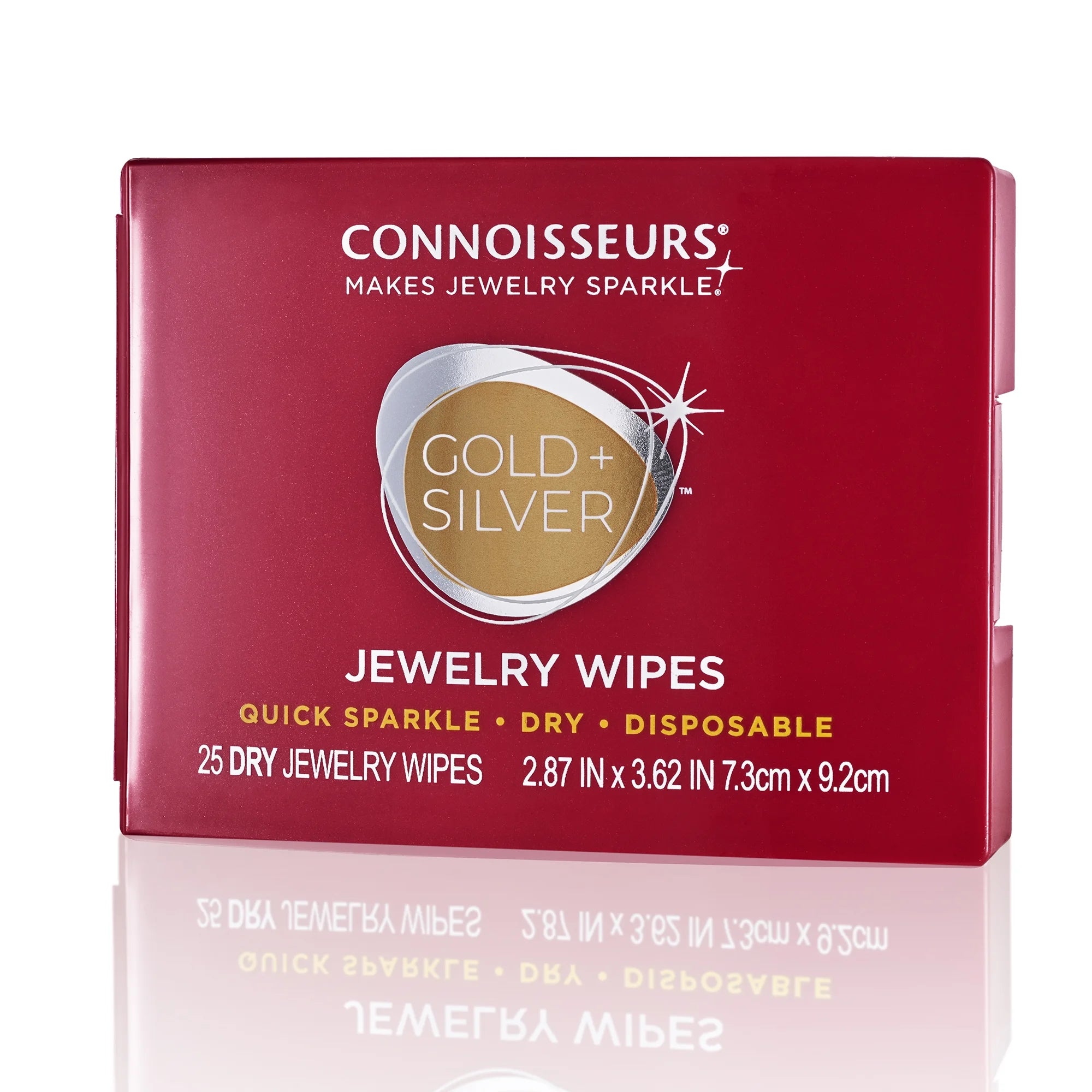 Jewelry Cleaning Wipes Gold & Silver – 25 Count Pack