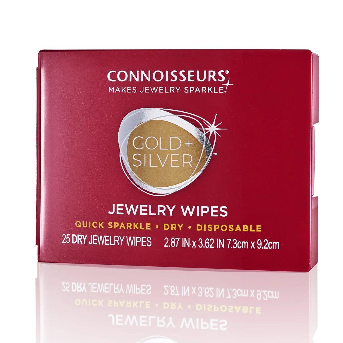 Jewelry Cleaning Wipes Gold & Silver – 25 Count Pack