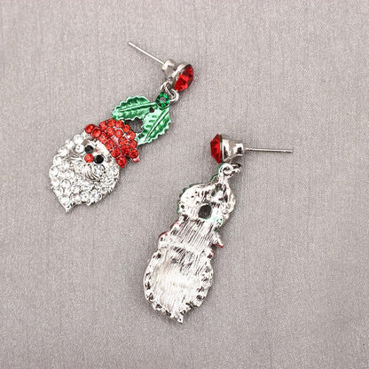 christmas necklace earring jewelry set for women